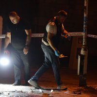 Policijski očevid u Šibeniku