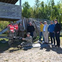 Zoran Milanović u posjetu vojnom kampu Ripley