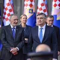 Svečani prijem povodom Dana policije u Predsjedničkim dvorima