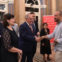 Blaženko Boban sa suprugom, Vicko Bilandžić