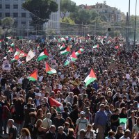 Prosvjed u Rimu u znak podrške Palestini