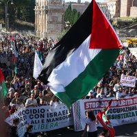 Prosvjed u Rimu u znak podrške Palestini