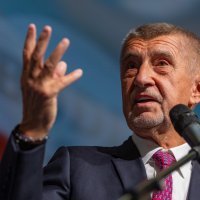 Andrej Babiš slavi pobjedu stranke ANO na češkim izborima