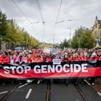 Prosvjed u Amsterdamu u znak podrške Palestini