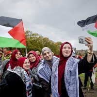 Prosvjed u Amsterdamu u znak podrške Palestini