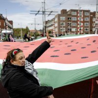 Prosvjed u Amsterdamu u znak podrške Palestini