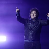 Javier Milei na koncertu