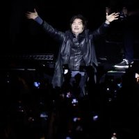 Javier Milei na koncertu