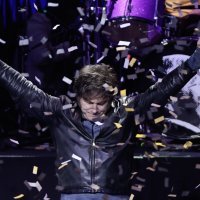 Javier Milei na koncertu