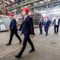 Ministar Ivan Anušić i načelnik stožera Tihomir Kundid u travnju 2024. posjetili su Brodosplit