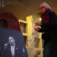 Okupljanje građana u Sarajevu u čast Halidu Bešliću