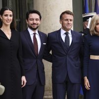 Princeza Rajwa, Princ Hussein, Emmanuel Macron, Brigitte Macron