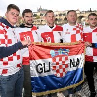Hrvatski navijači u Pragu, Češka - Hrvatska, kvalifikacije za SP, 9.10.2025.