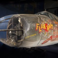 Bombarder B-26 Marauder s oznakama koje upućuju na 207 misija iznad Europe