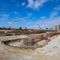 Postavljen prvi stup tribine novog stadiona u Kranjcevicevoj