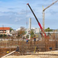 Postavljen prvi stup tribine novog stadiona u Kranjcevicevoj