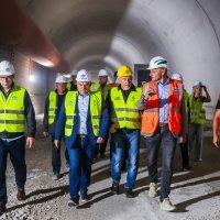 Vučevica: Župan Blaženko Boban i Ivica Budimir obišli su Sjeverni dio Portala tunela Kozjak