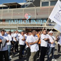 Mirni prosvjed Nezavisnog sindikata pomoraca putničkih brodova Hrvatske