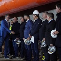 Aleksandar Vučić na probijanju desne tunelske cijevi budućeg najdužeg tunela u Srbiji