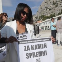 Omiš: Građani prosvjedovali zbog projekta obilaznice