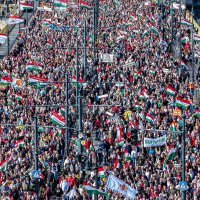 Tisuće Orbanovih pristaša u Budimpešti