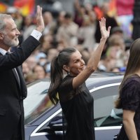 Španjolski kralj Felipe i kraljica Letizia, princeza Leonor