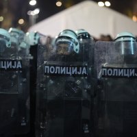 Sukob ispred skupštine u Beogradu