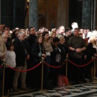 Aleksandar Vučić, državni vrh i Porfirije na molitvi za žrtve pada nadstrešnice u Novom Sadu