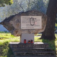 Išaran spomenik prvom splitskom partizanskom odredu