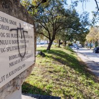 Išaran spomenik prvom splitskom partizanskom odredu