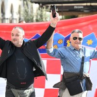 Skup Torcide i branitelja u Splitu