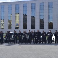 Prosvjed Torcide pred sudom u Splitu