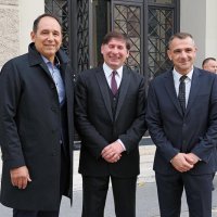 Dražen Ladić, Rudi Grula i Matija Posavec