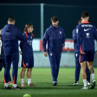 Hrvatska nogometna reprezentacija, trening, Rijeka Rujevica, 10.11.2025.