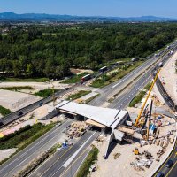 Odmorište Zagreb u trenutku rušenja