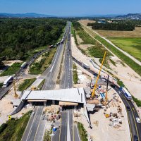 Odmorište Zagreb u trenutku rušenja
