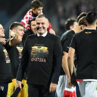 Hrvatska nogometna reprezentacija, slavlje nakon plasmana na SP 2026., 14.11.2025.