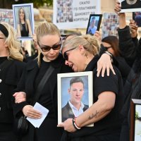 Skoplje: Prije početka suđenja za požar u diskoteci Pulse u Kočanima održan je prosvjed Marš anđela