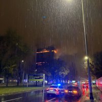 Gori Vjesnikov neboder - uživo s mjesta požara