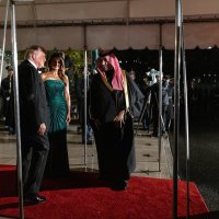 Raskošna večera u Bijeloj kući koju je američki predsjednik Donald Trump organizirao za posjet saudijskog prijestolonasljednika