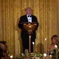 Raskošna večera u Bijeloj kući koju je američki predsjednik Donald Trump organizirao za posjet saudijskog prijestolonasljednika