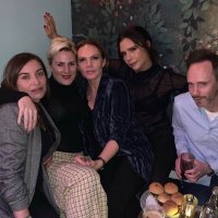 Victoria Beckham, Louise Adams, Christian Adams