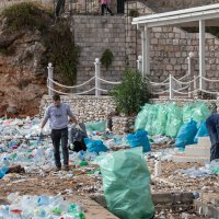 Dubrovnik zatrpan smećem iz Albanije