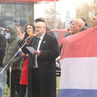 Prosvjed ispred stana Dalije Orešković