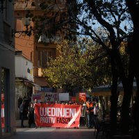 Anti-fa marš u Puli