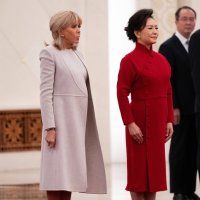 Peng Liyuan i Brigitte Macron