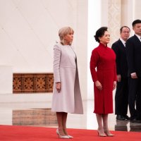 Peng Liyuan i Brigitte Macron