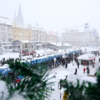 Zagreb pod snijegom 2012.