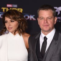 Matt Damon i Luciana Barroso