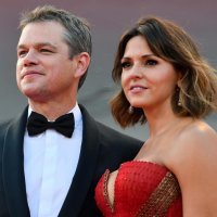 Matt Damon i Luciana Barroso